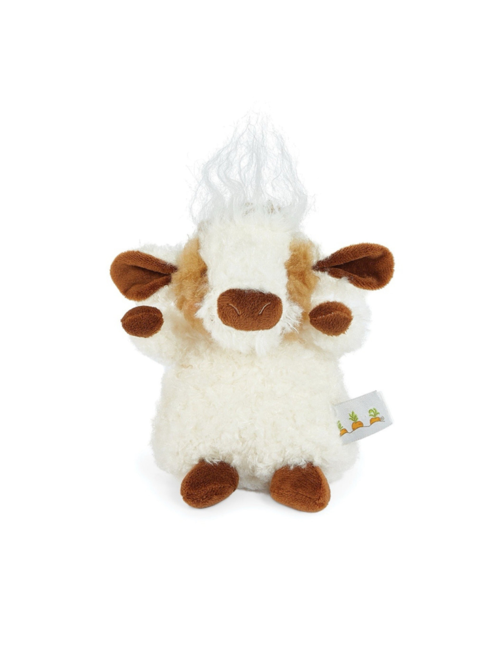 Bunnies by the Bay Wee Moo Moo the Cow 8” Plush Lovey Cuddle Toy Stuffed Soft